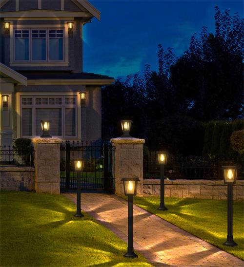 屋外 LED ソーラー パス ライトは庭の安全性、効率性、美観をどのように改善しますか?